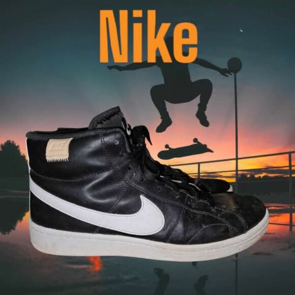 Nike Court‎ Royale 2 Size 11 Black/White